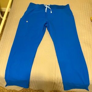 Figs scrub pants - royal blue